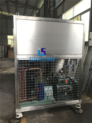 China 10sqm 100kg Large Freeze Dryer 4540*1400*2450mm For Food / Lab Sample supplier