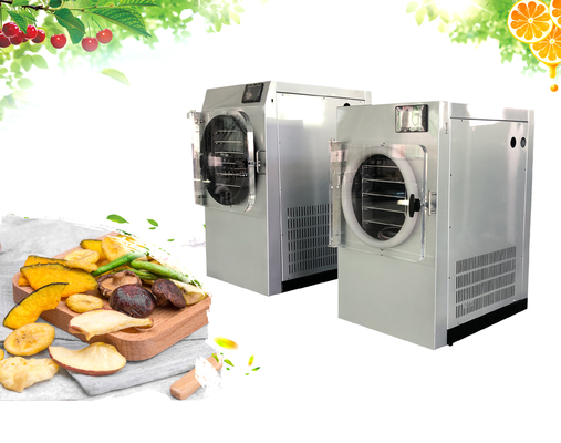 China Cold Trap Home Freeze Dryer Machine Electric Heating Fruit Freeze Drying Machine supplier