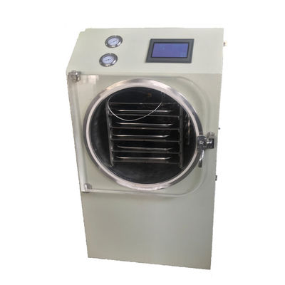 China 8kgs Vertical Small Freeze Dryer SUS304 Mini Freeze Drying Apparatus Easy Operation supplier