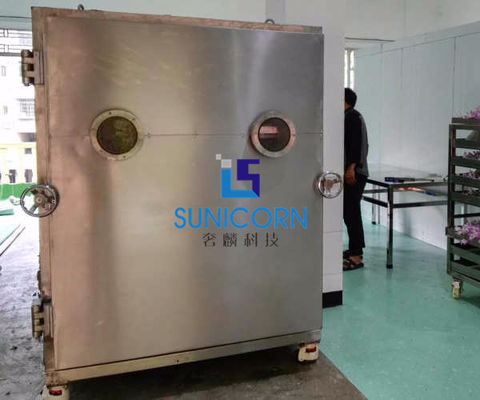 China Large Capacity Vacuum Freeze Drying Machine , Freeze Drying Food Equipment supplier