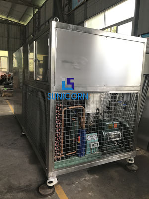 China 33KW Vacuum Freeze Drying Machine , Commercial Lyophilizer 4540*1400*2450mm supplier