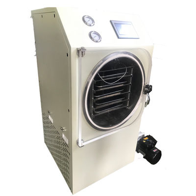 China 240V 0.6sqm Small Freeze Dryer PLC Food Vacuum Freeze Dryer Grey Color supplier