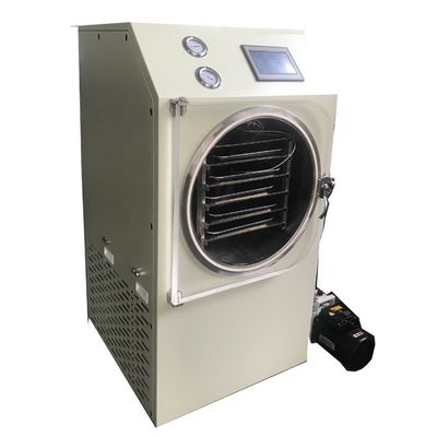 China Grey Color Mini Freeze Drying Machine 834x700x1300mm Convenient Operation supplier