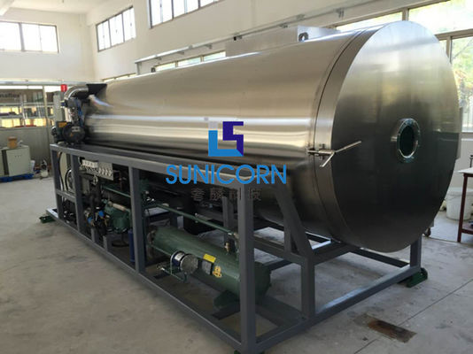 China Stainless Steel Food Vacuum Freeze Dryer 6600*2100*2100mm Large Capacity supplier