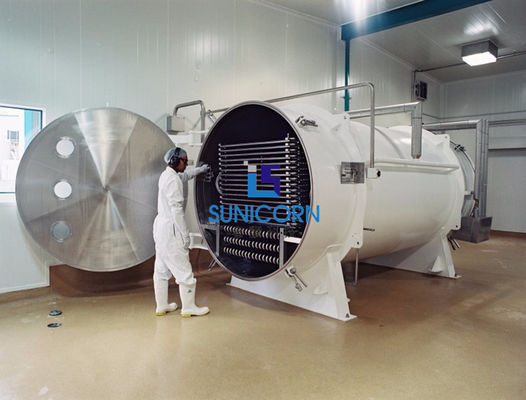 Energy Saving Vacuum Freeze Drying Machine , Automatic Freeze Dryer supplier